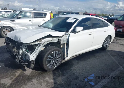 2022 Honda Accord Hybrid z USA, uszkodzony, nr VIN 1HGCV3F12NA008541